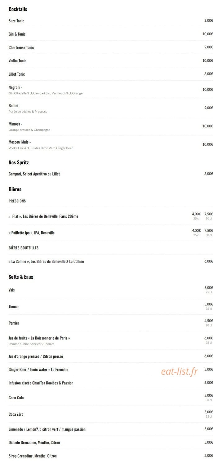La Colline — carte page 4