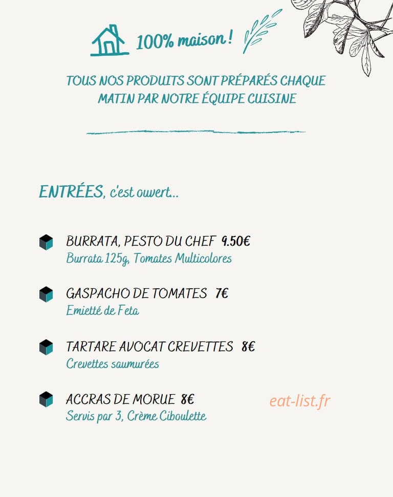 La Factorie — carte page 2