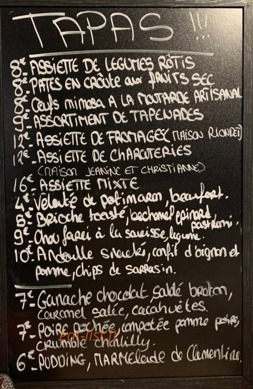 La gueule enfarinée — carte page 1