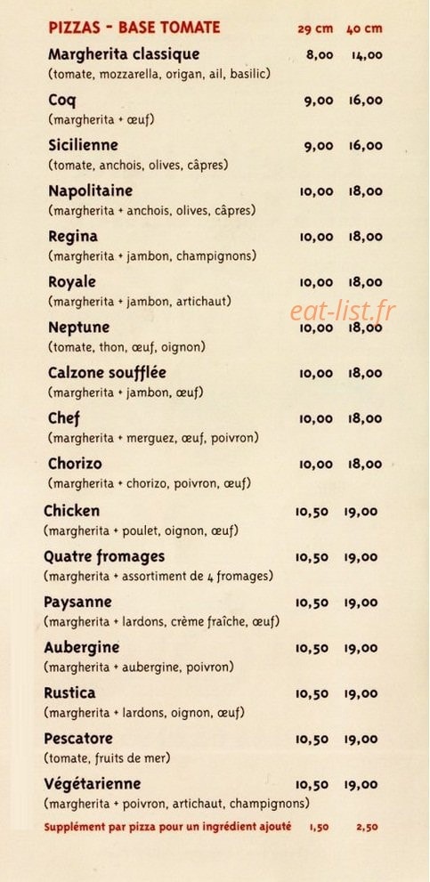 La petite Italie — carte page 1