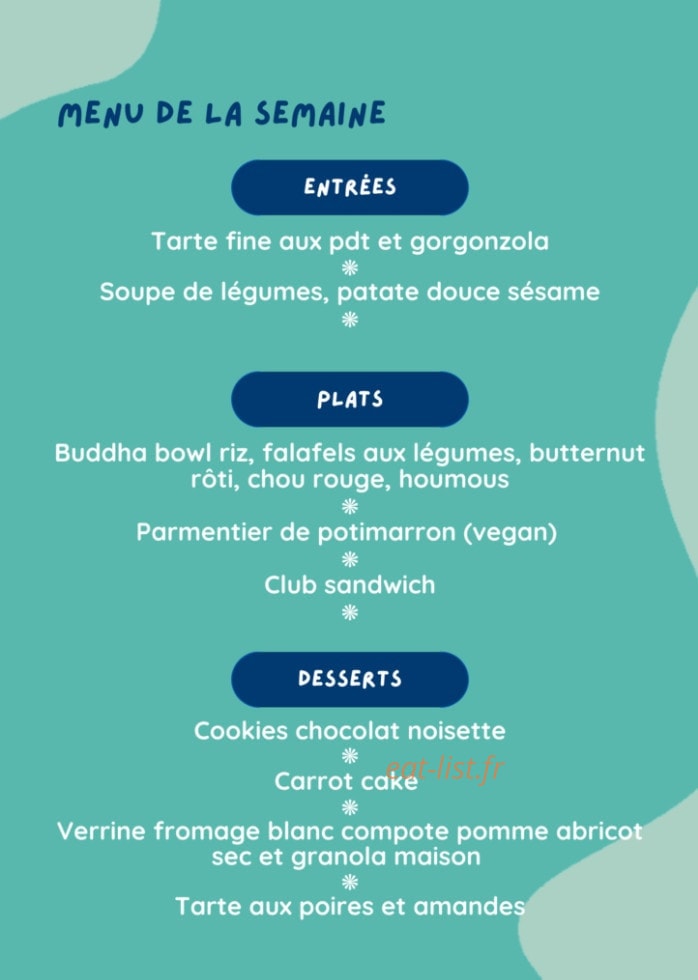 La Récolte Citadine — carte page 1