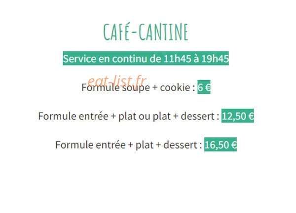 La Récolte Citadine — carte page 2