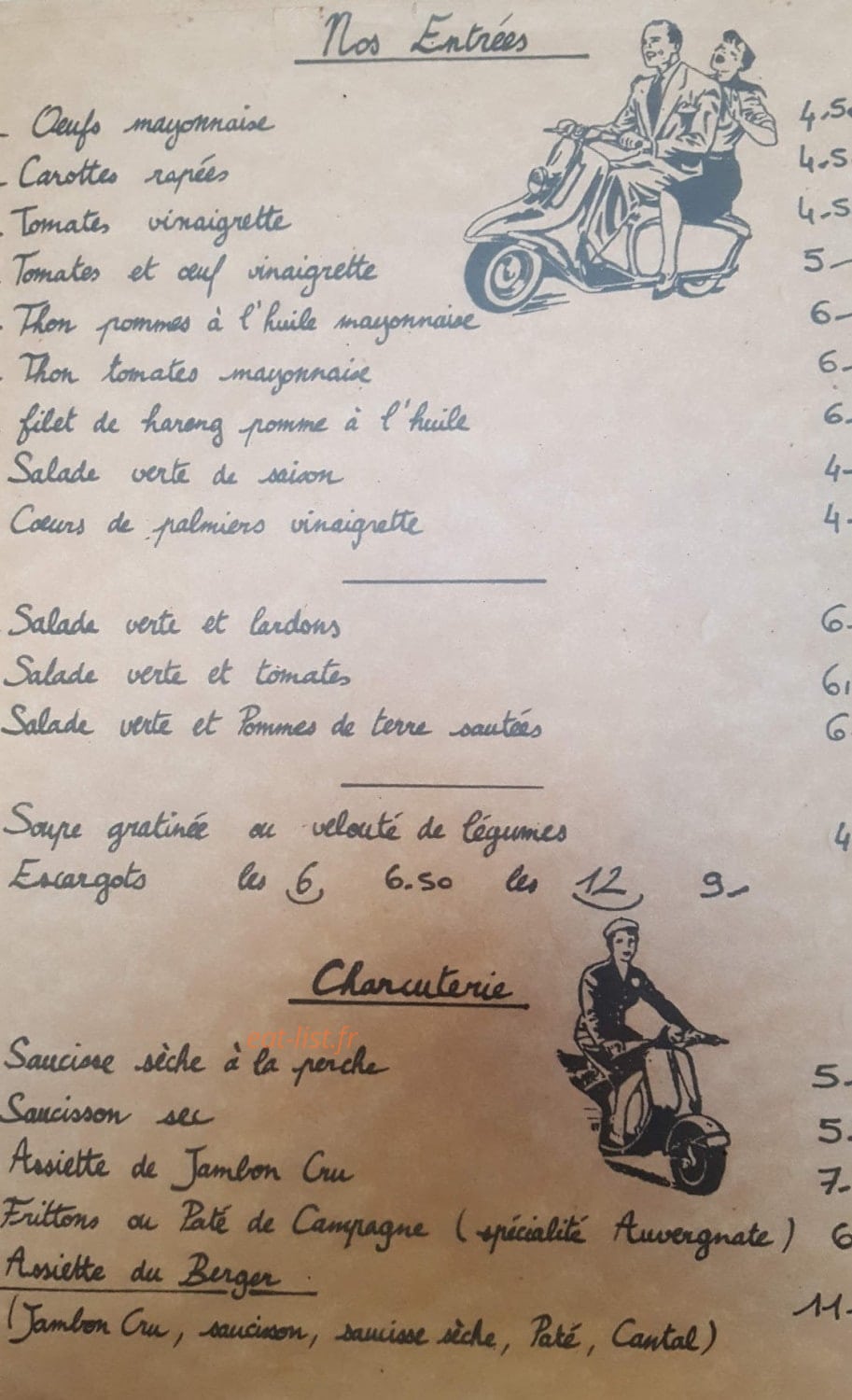 Le Clairon — carte page 1