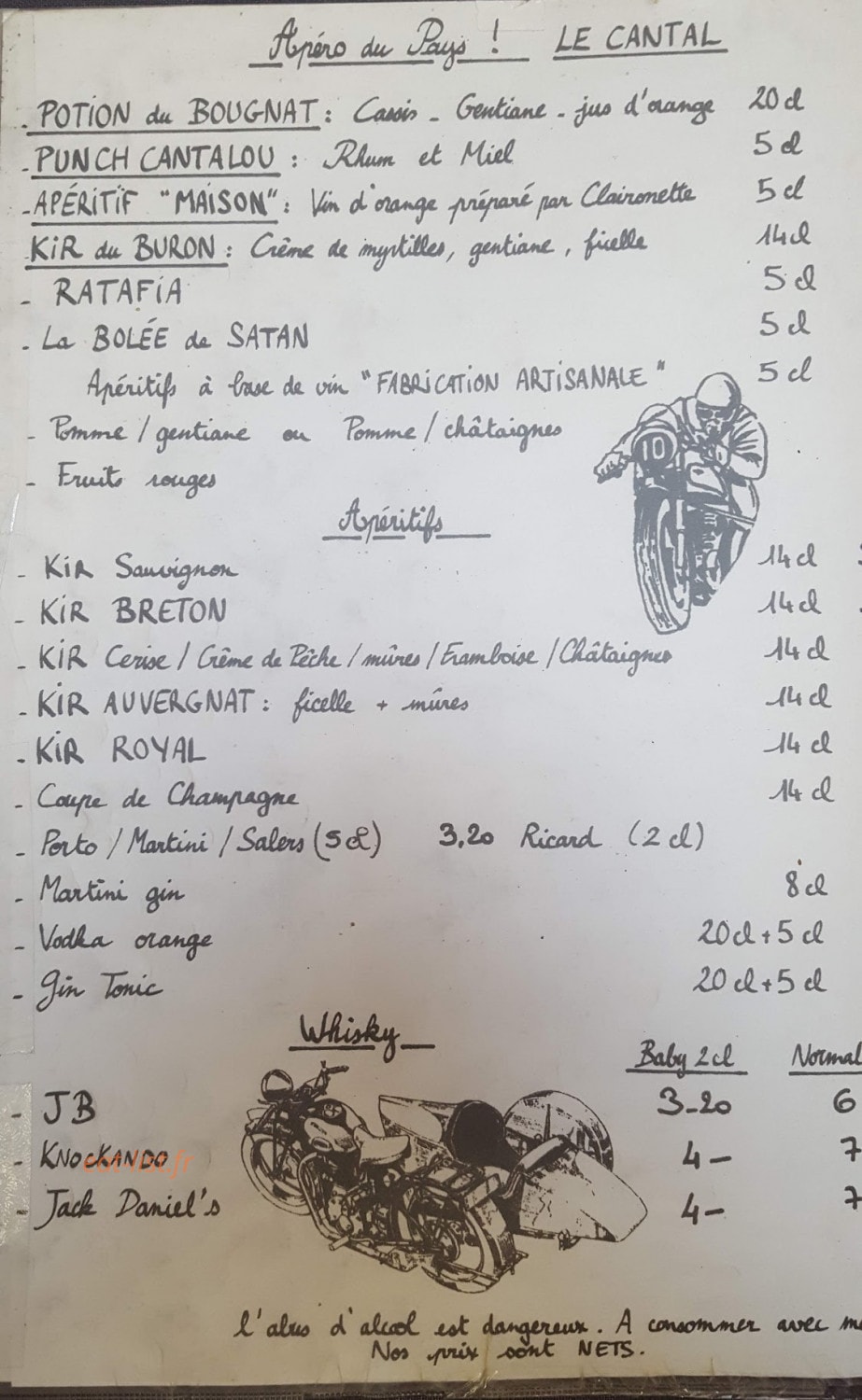 Le Clairon — carte page 3
