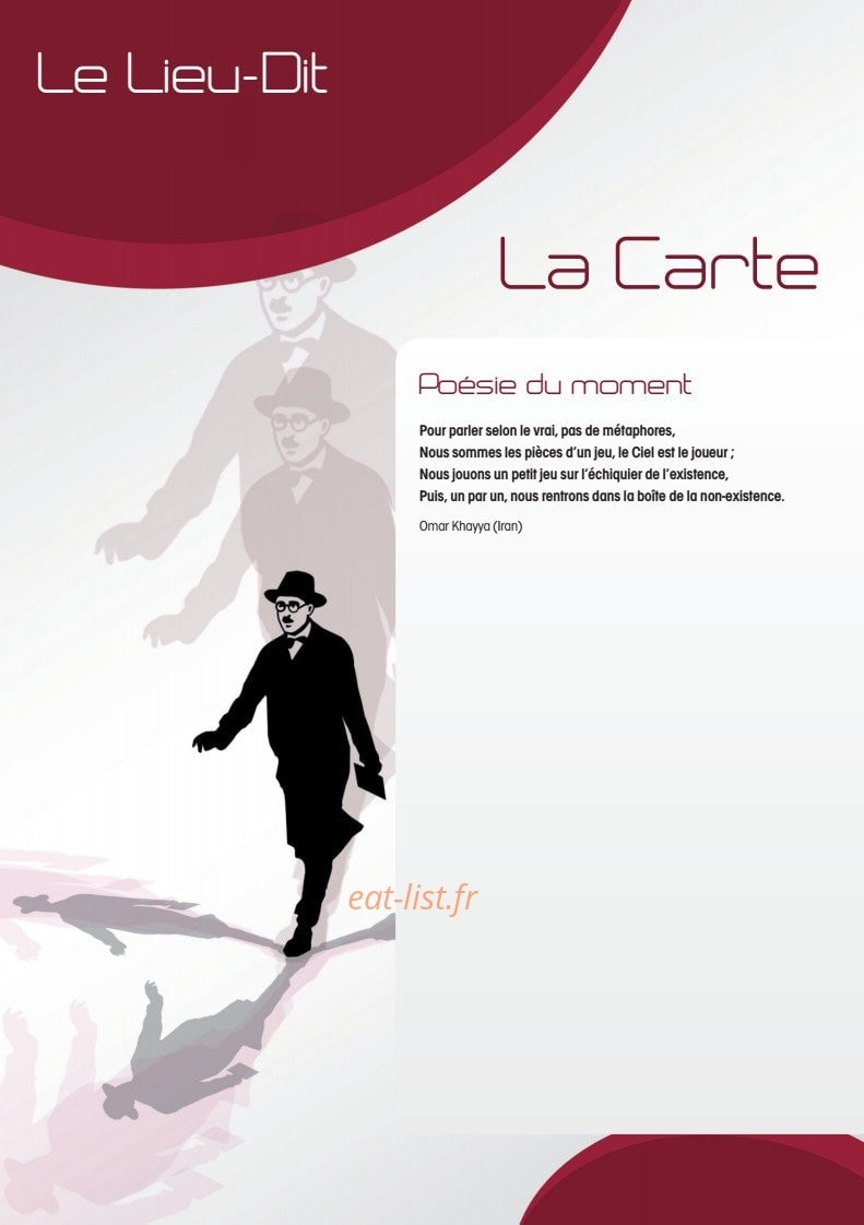 Le lieu-dit — carte page 1
