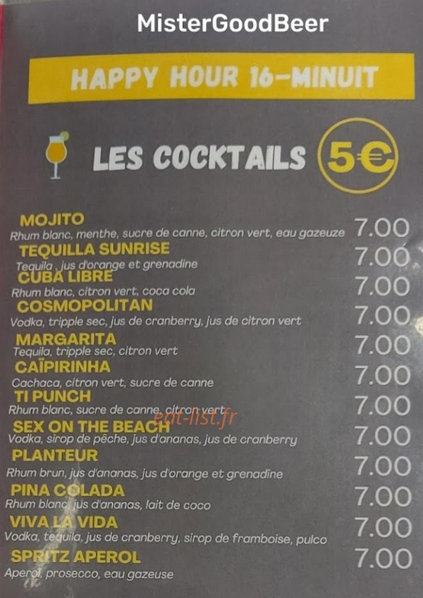 Le Mathurin — carte page 6