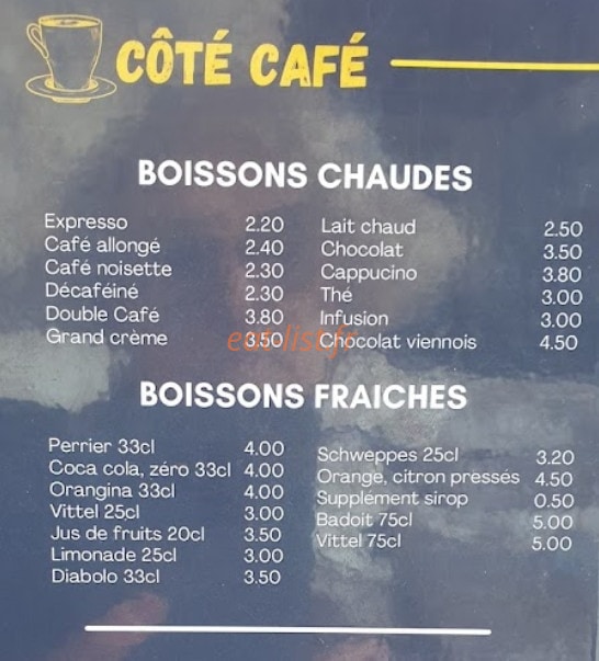 Le Mathurin — carte page 4