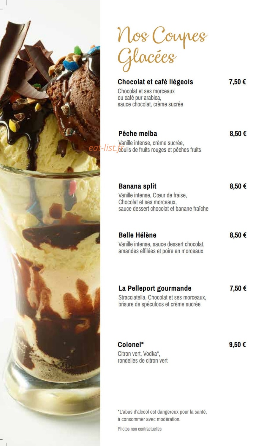 Le Pelleport Café — carte page 3