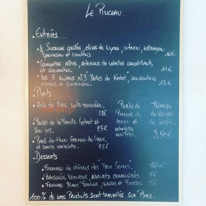 Le Pinceau — carte page 1