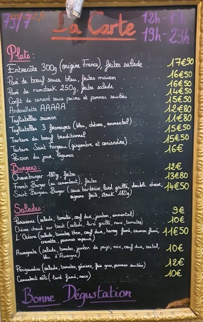 Le Saint Fargeau — carte page 1