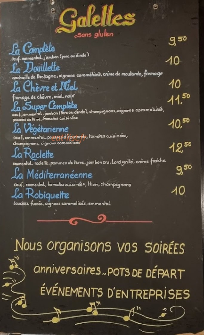 Le Sarrasin — carte page 1
