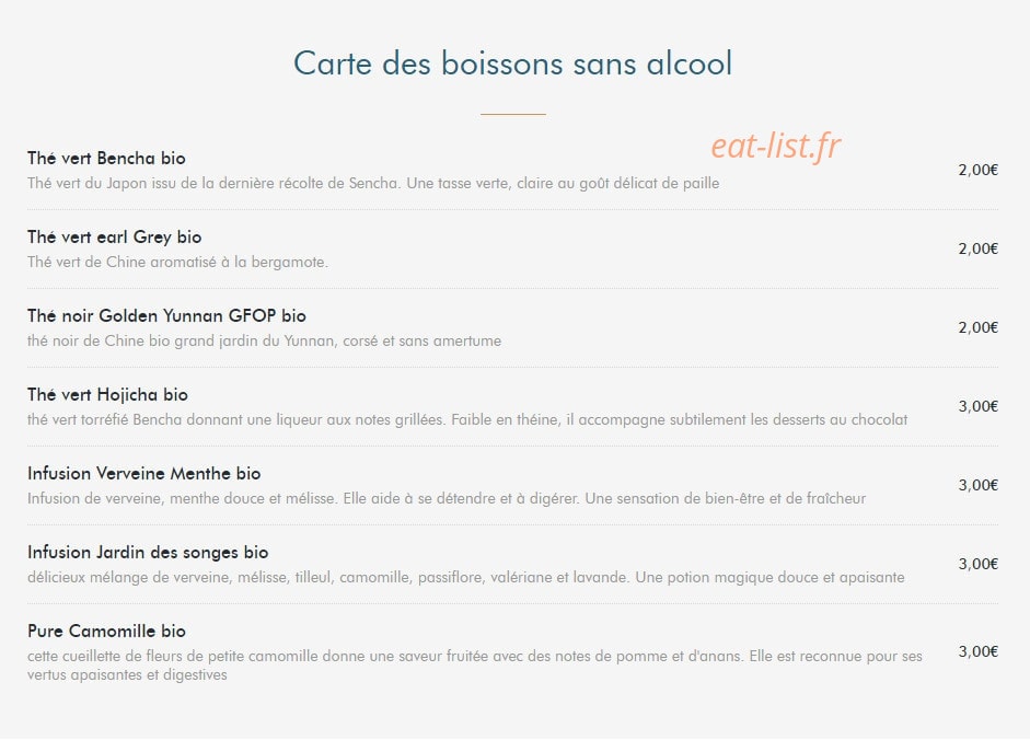 Légumes des jours — carte page 4