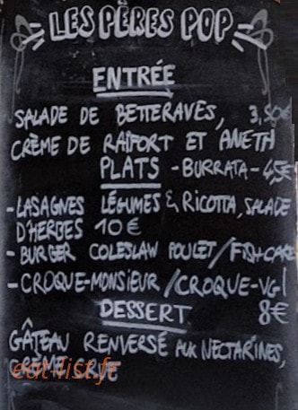 Les Pères PoPulaires — carte page 1