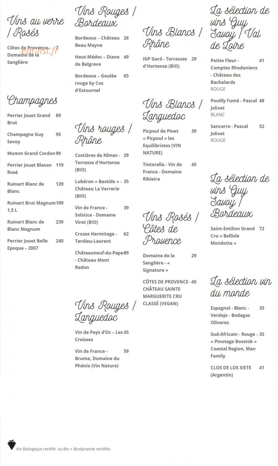 Mama Shelter — carte page 6