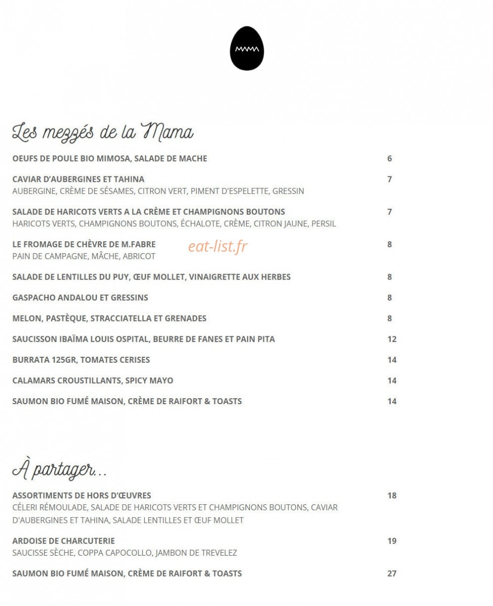 Mama Shelter — carte page 3