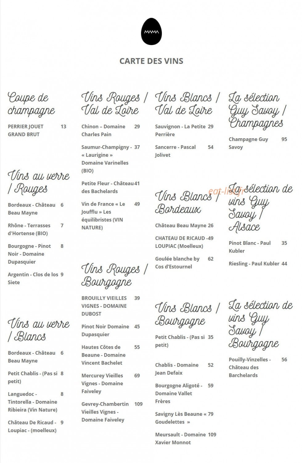 Mama Shelter — carte page 5