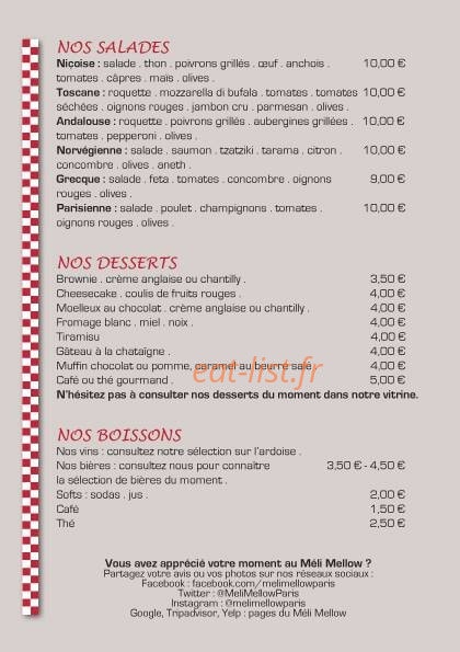Méli Mellow — carte page 3