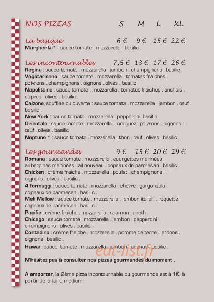 Méli Mellow — carte page 1
