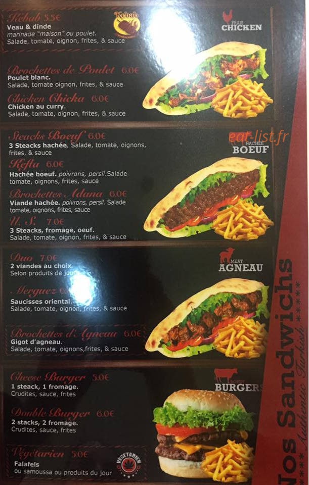 Memo Grill — carte page 2
