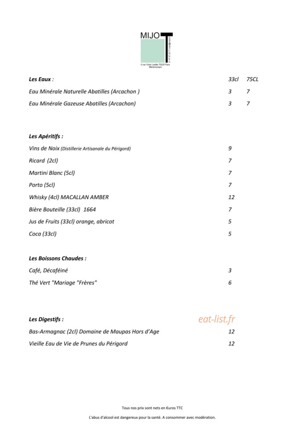 Mijo T — carte page 3