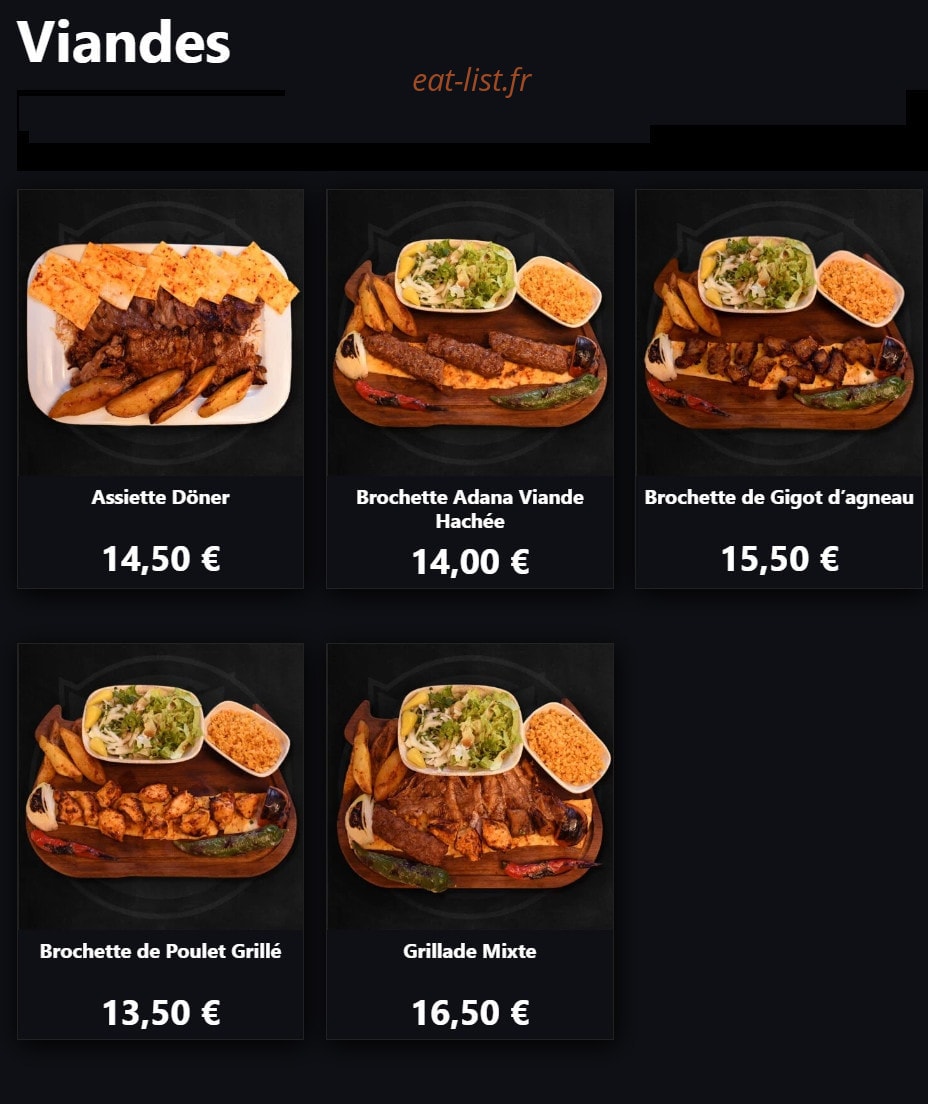 Nuts Döner — carte page 2