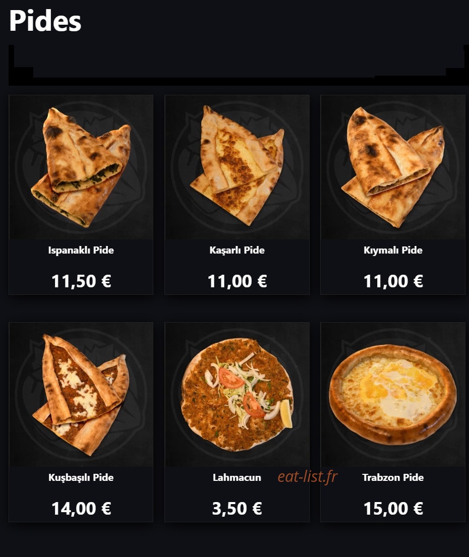 Nuts Döner — carte page 3