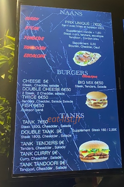 O’gourmet — carte page 1