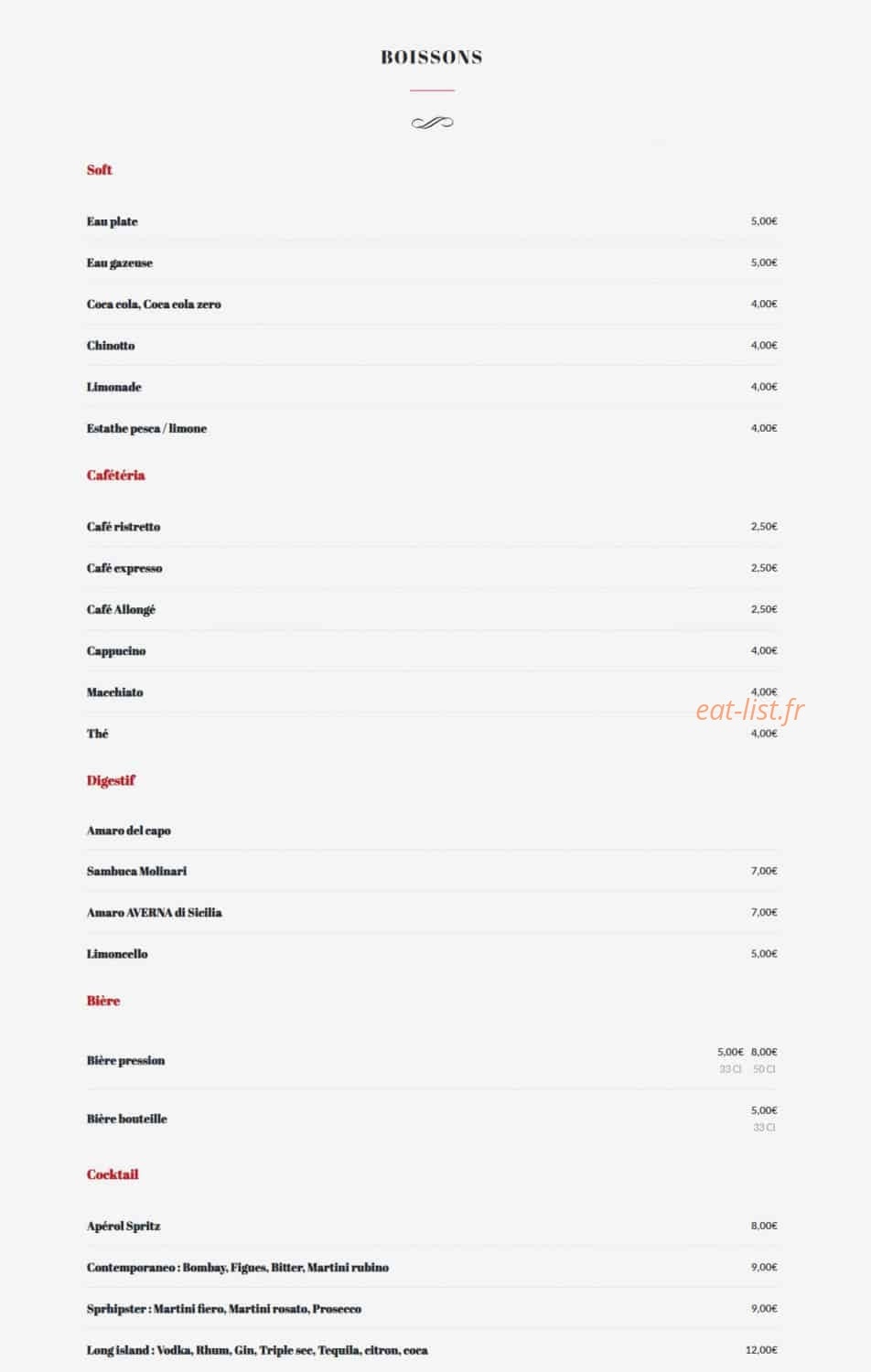 Peppe — carte page 3