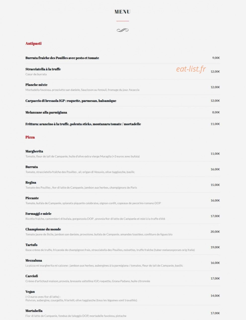 Peppe — carte page 1