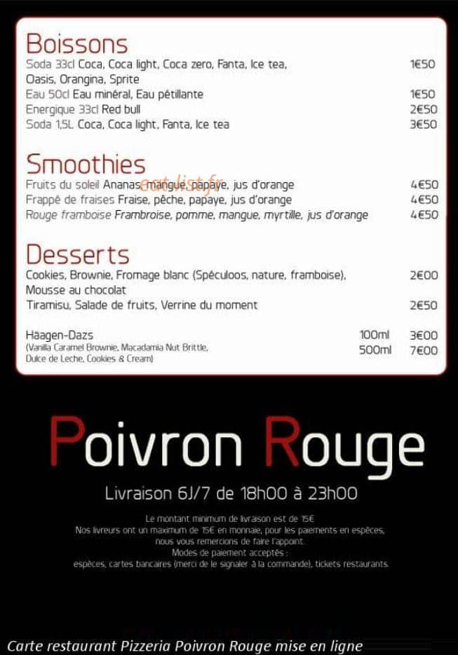 Poivron Rouge — carte page 4