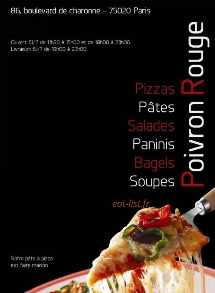 Poivron Rouge — carte page 1