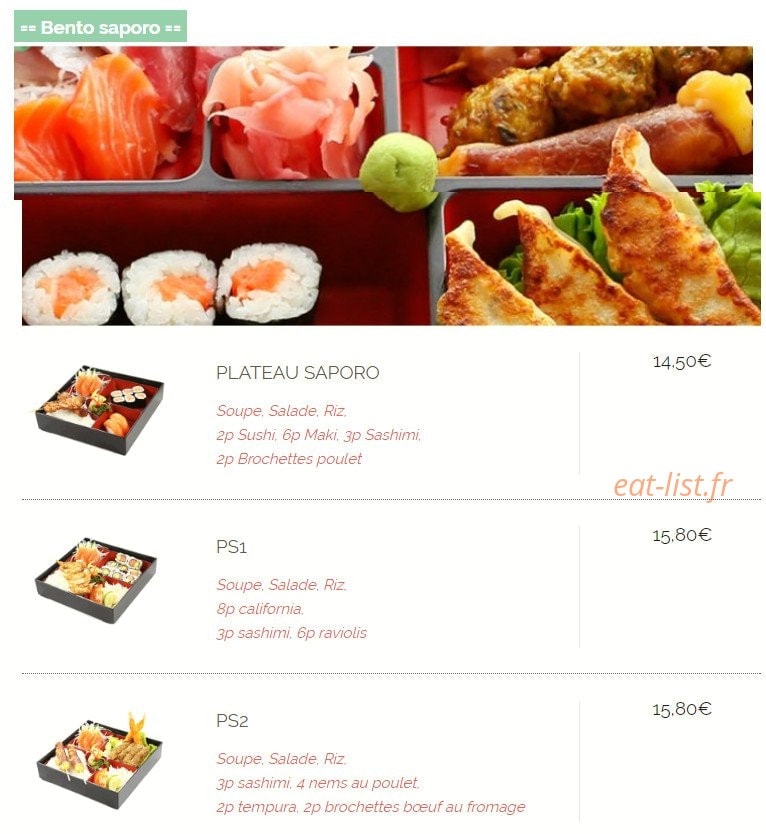 Saporo — carte page 5