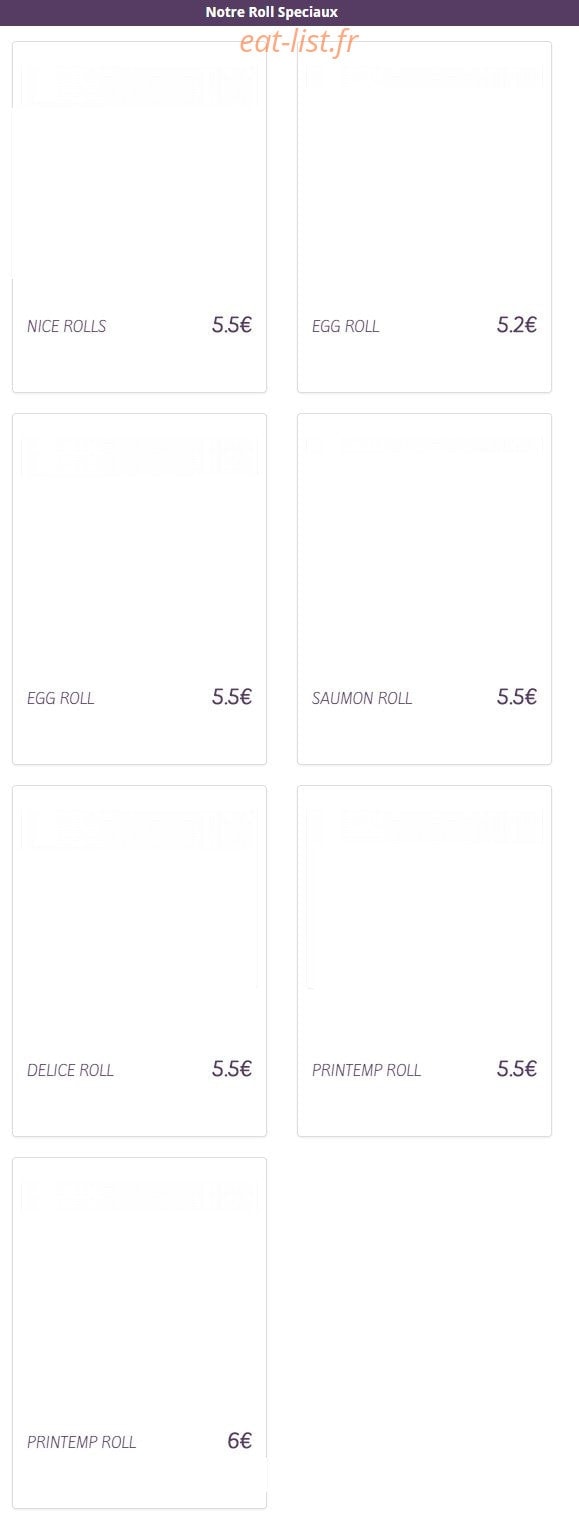 Sushi Home — carte page 12