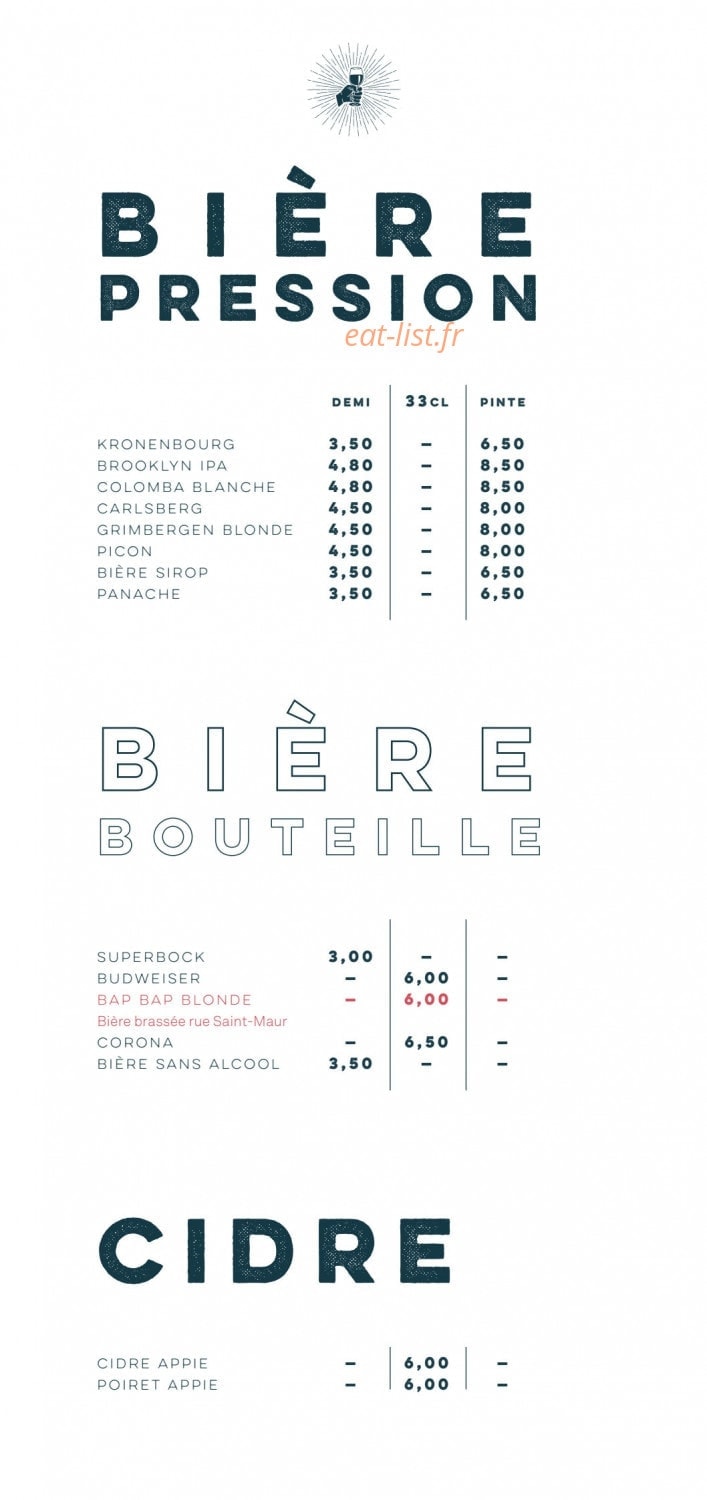 Triplettes — carte page 6