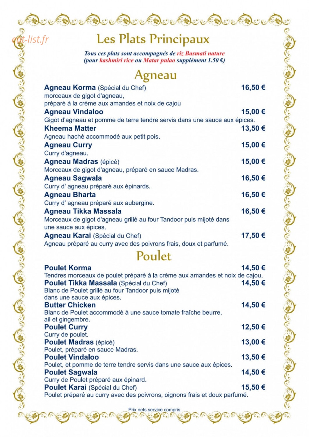 Villa Darjeeling — carte page 3