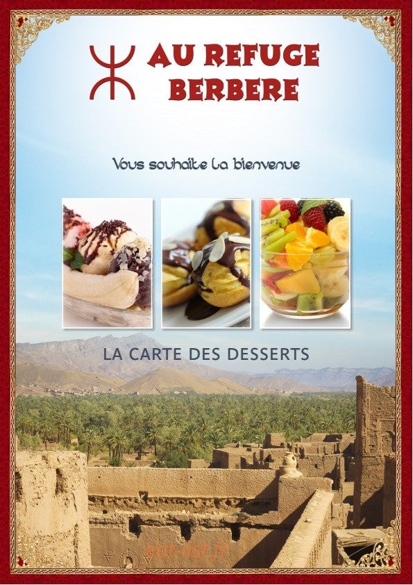Au Refuge Berbère — carte page 7