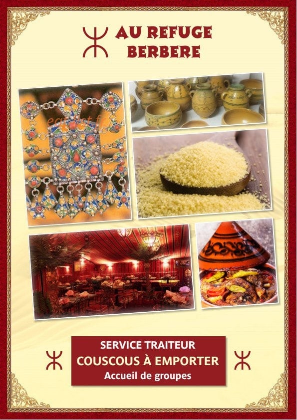Au Refuge Berbère — carte page 9