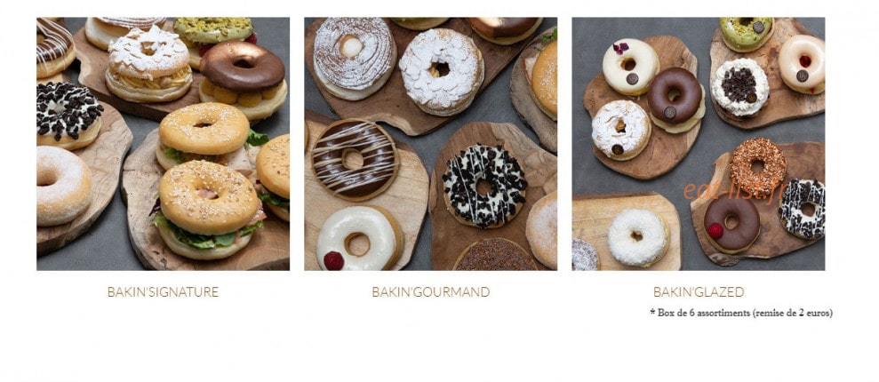 Bakin'Donuts — carte page 5