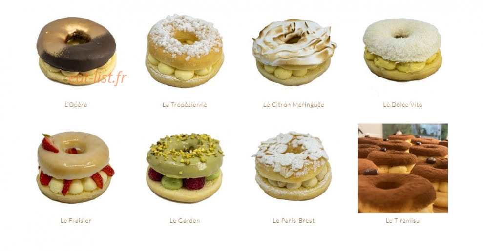 Bakin'Donuts — carte page 3