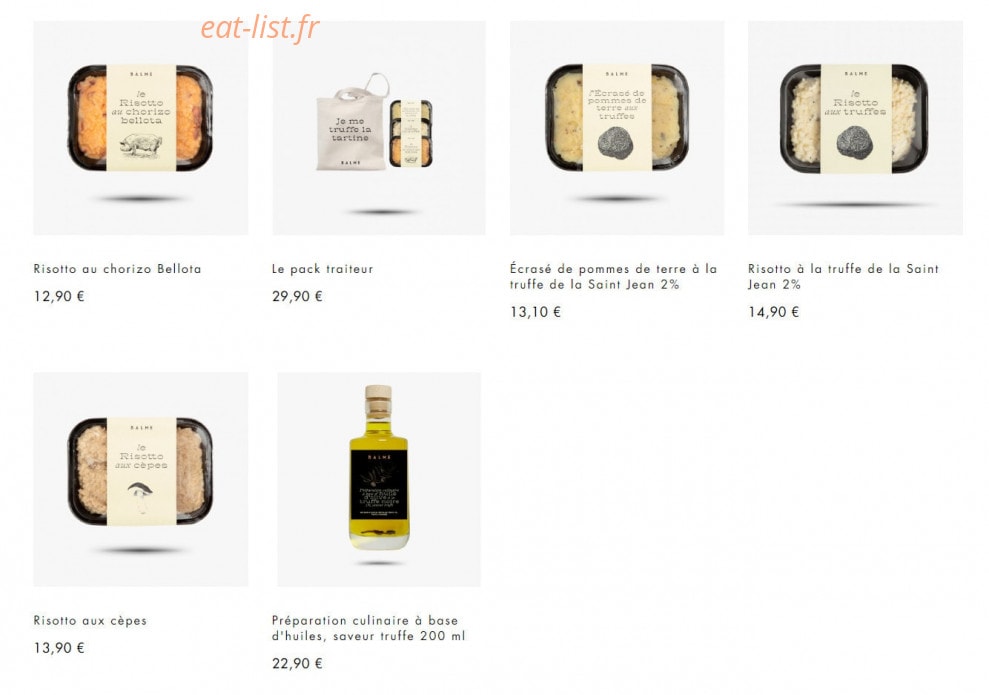 Balme — carte page 1