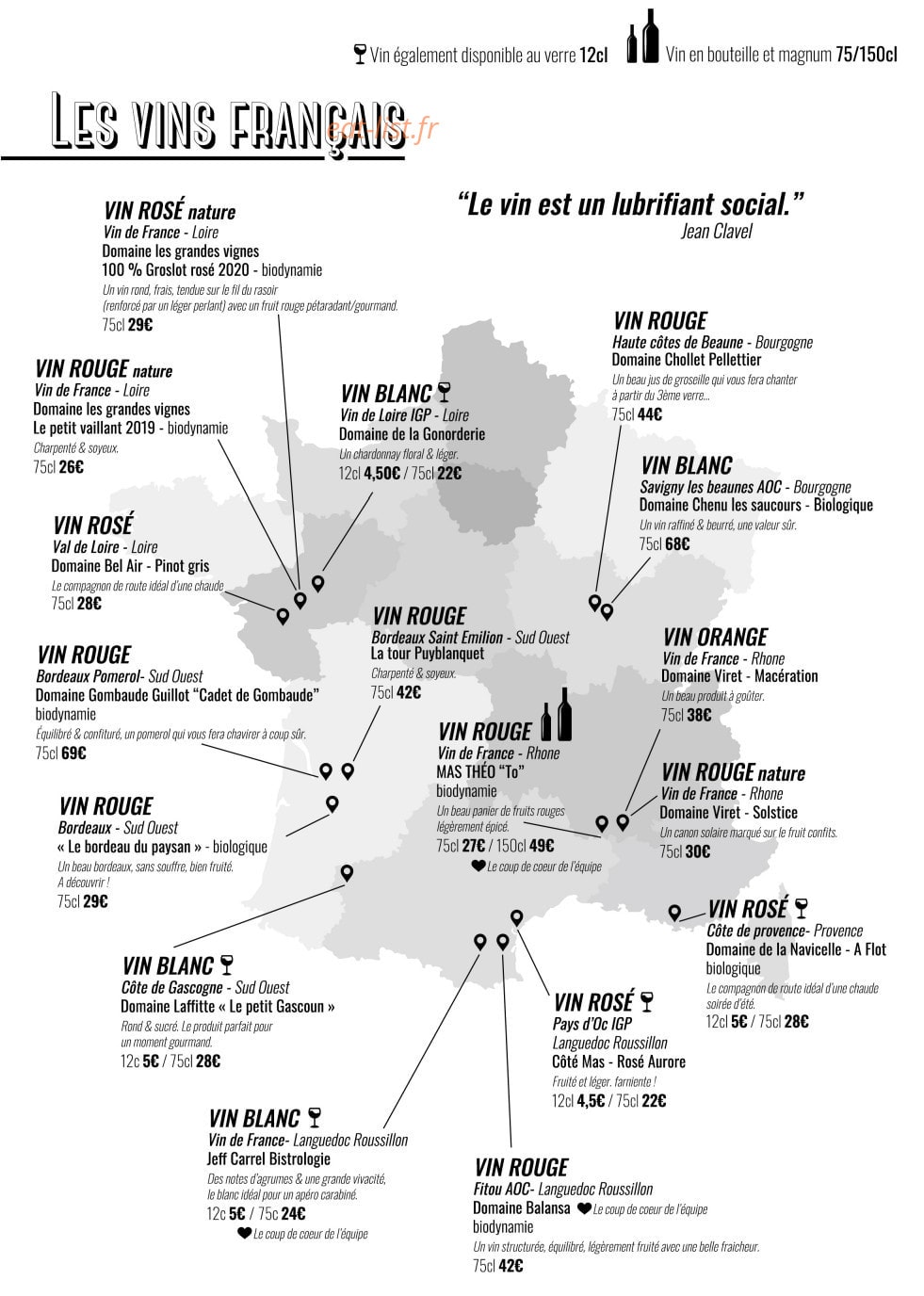 Bisou — carte page 6