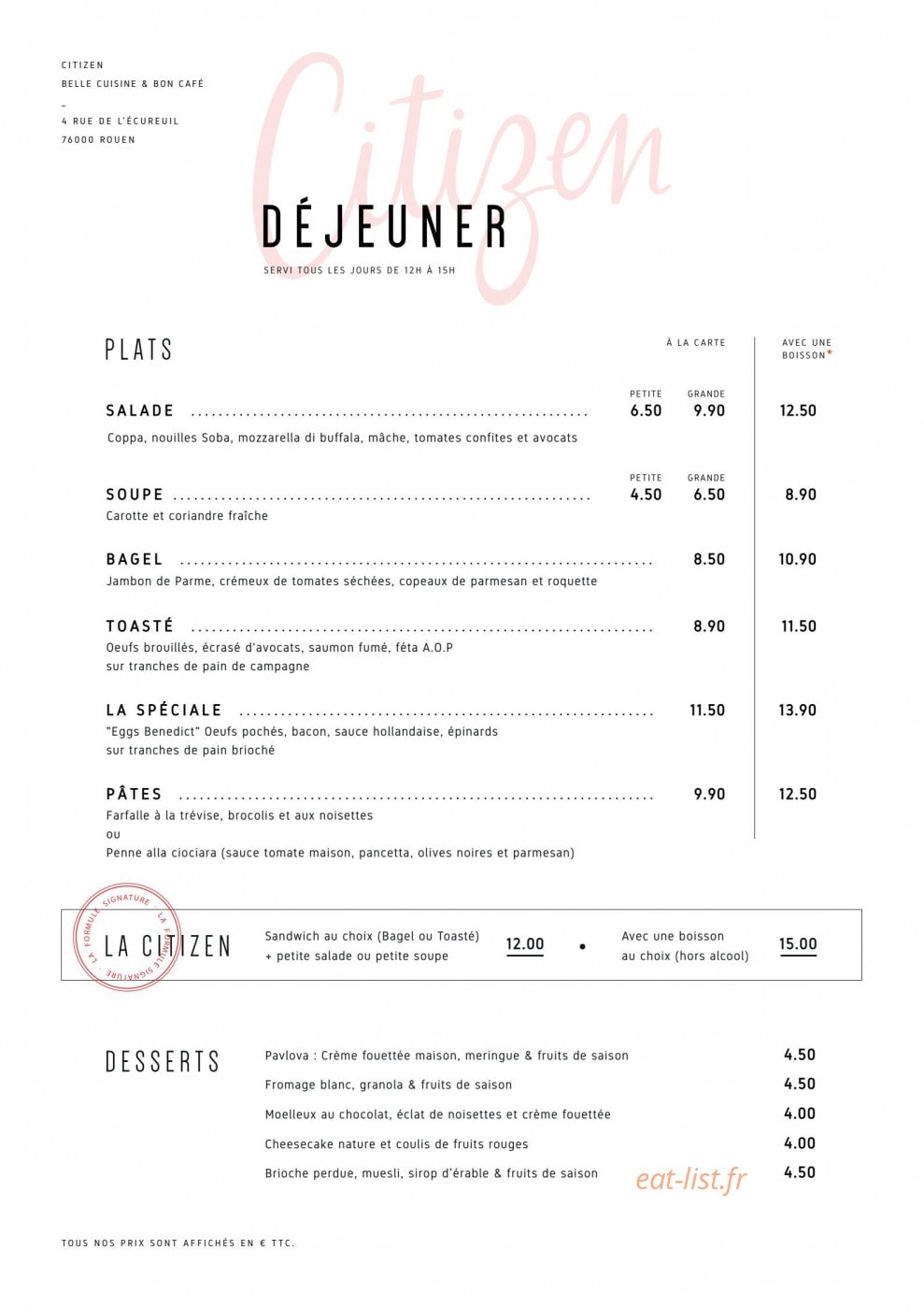 Citizen — carte page 1