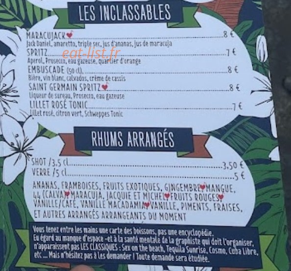 Côcoon — carte page 3