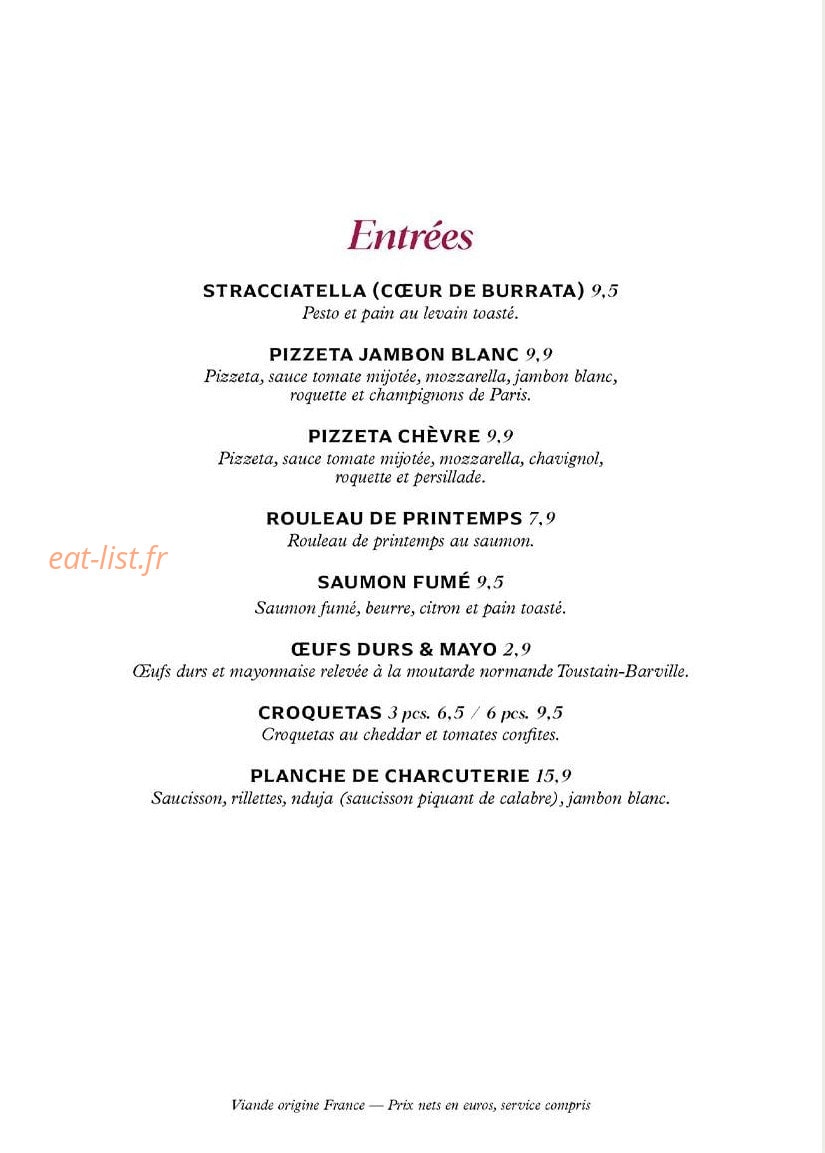 Coquillette — carte page 1