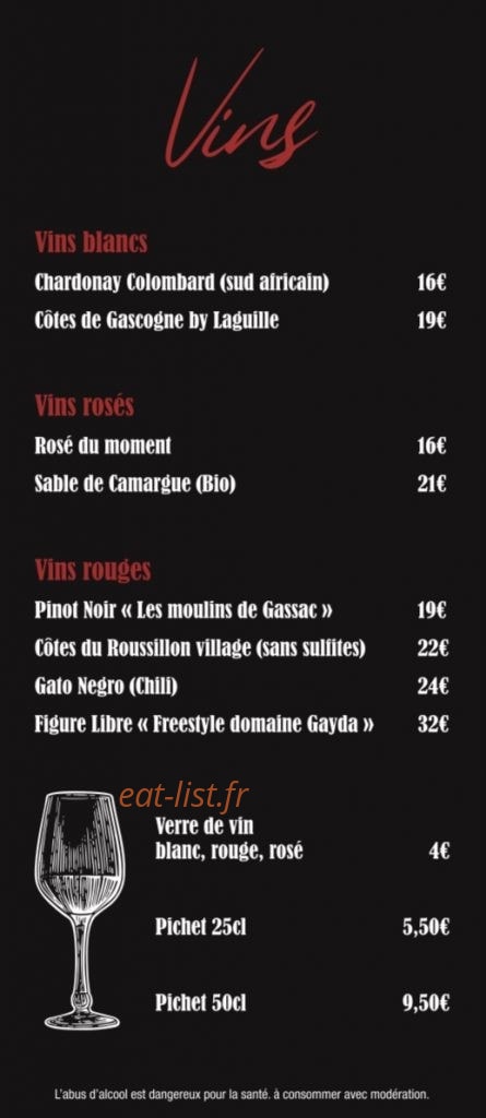Coyote Café — carte page 5