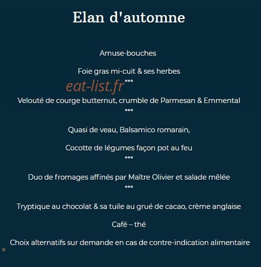 Croisière — carte page 1