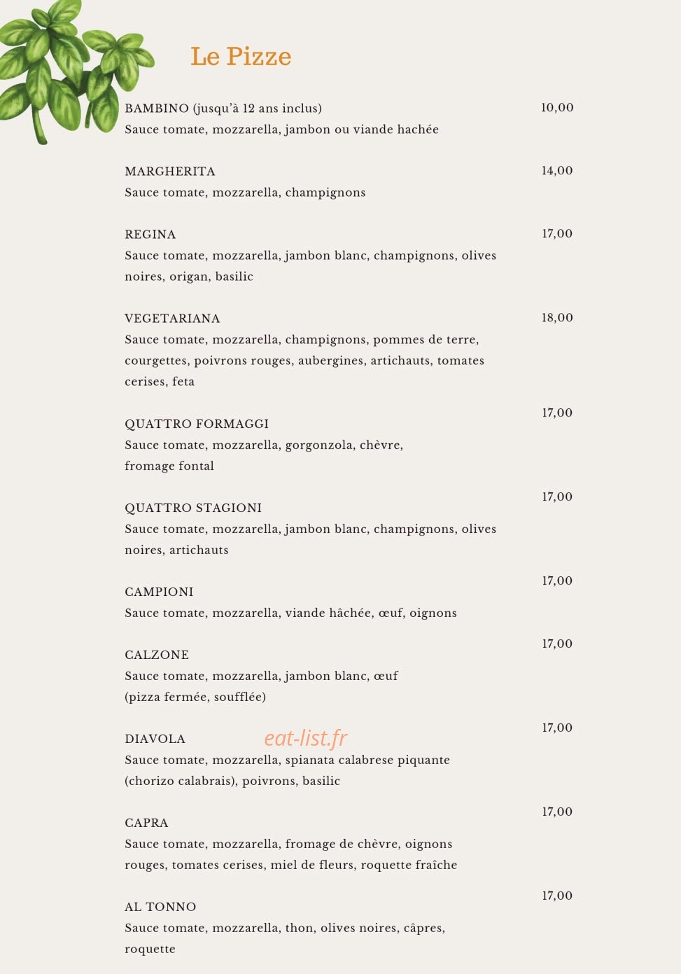 Dolce Vita — carte page 3
