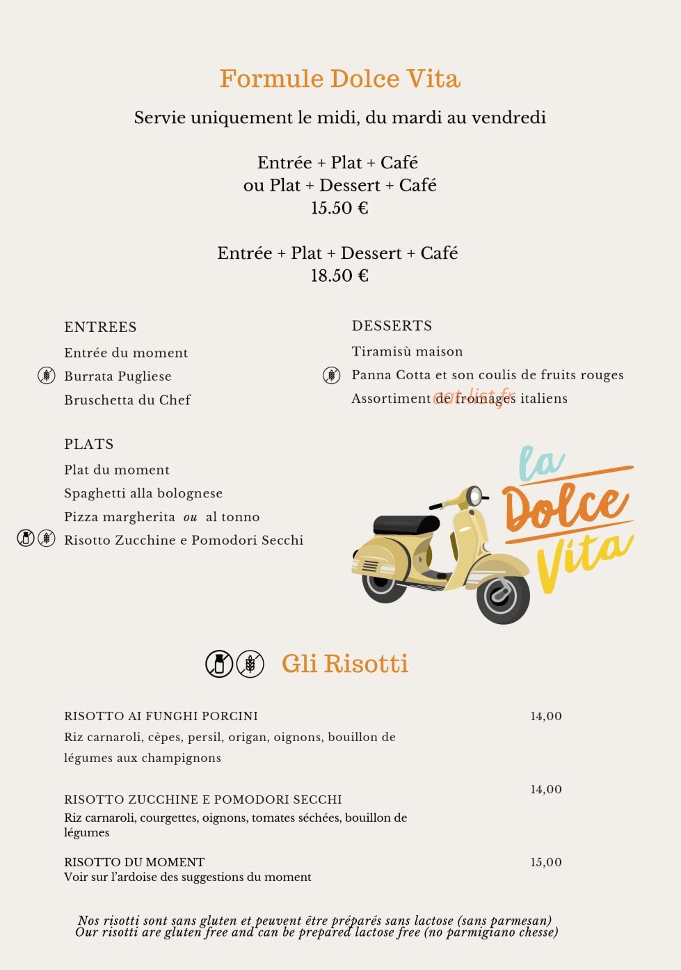 Dolce Vita — carte page 5