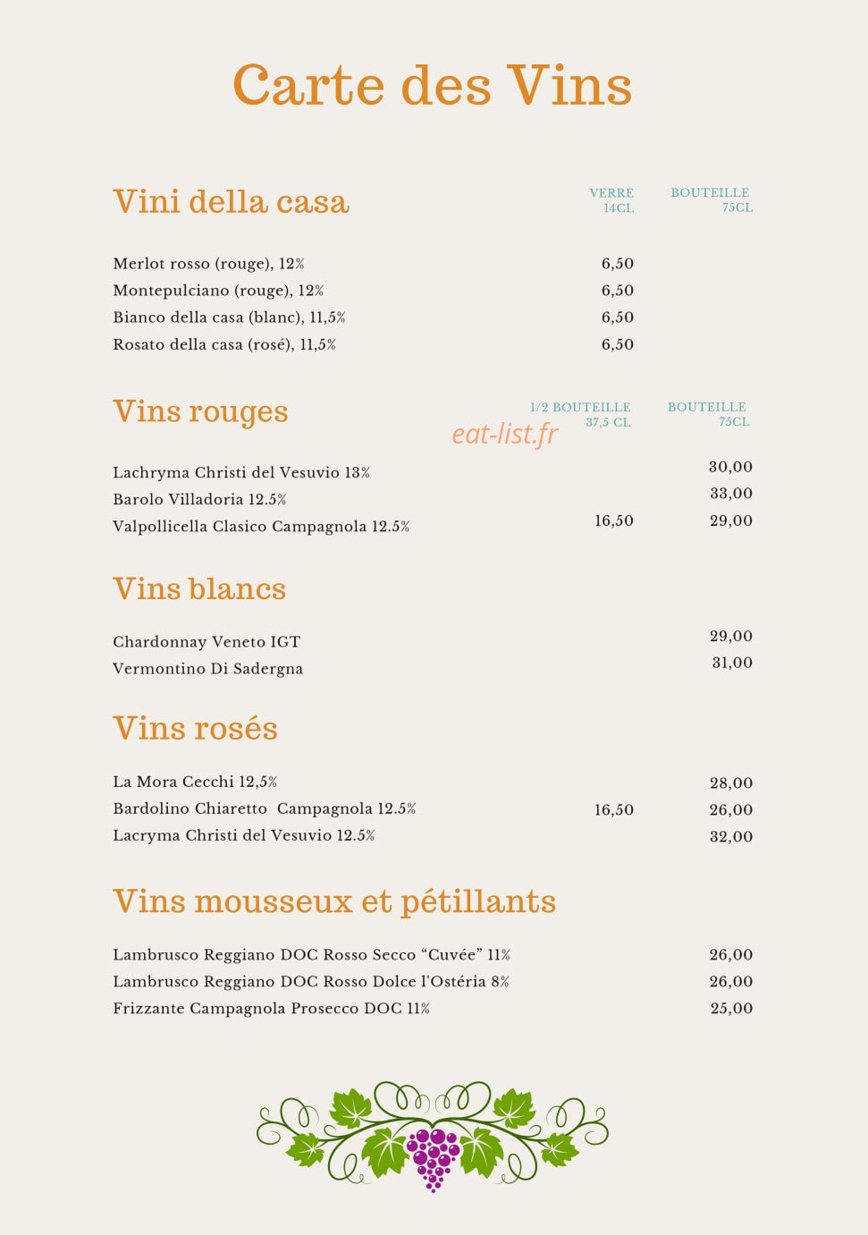 Dolce Vita — carte page 9