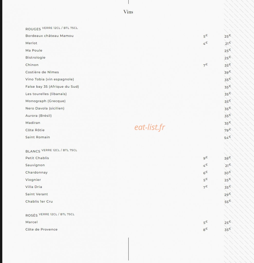 Euro Café — carte page 4
